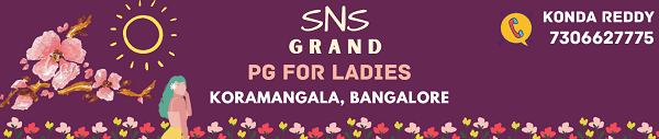 Universe New Luxury PG for Ladies in Koramangala Bangalore - Best PG in Bangalore for Ladies 